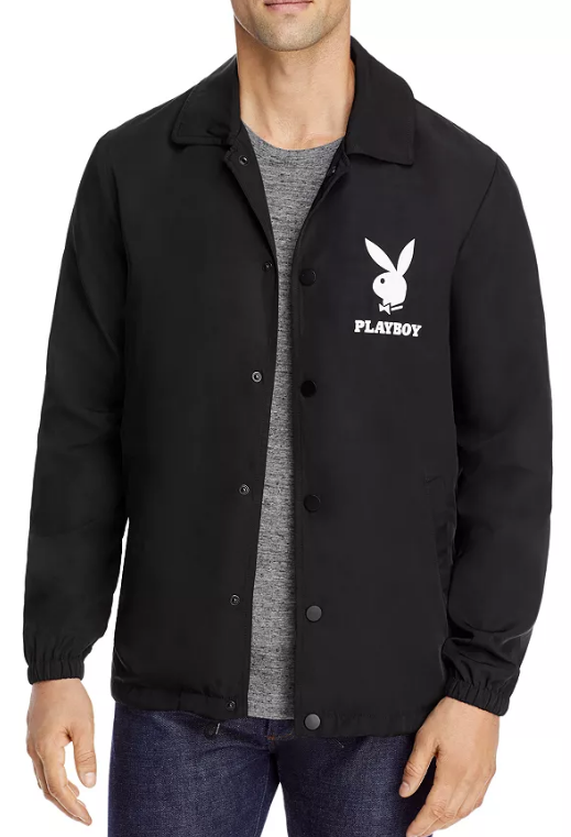 Eleven Paris Playboy Outerwear Rain Jacket (Black)