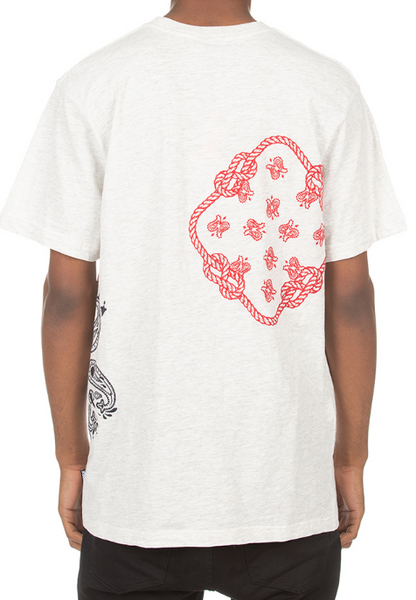 Icecream Graduate SS Tee Light Heather Grey