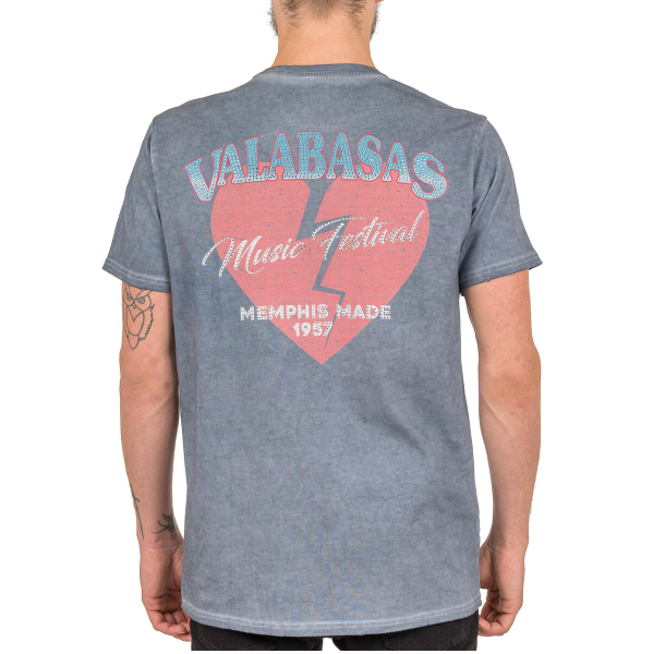 Valabasas Tee Memphis Made Vintage Light Grey