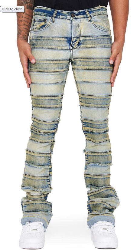 Valabasas Phoenix Stacked Denim Vintage Wash