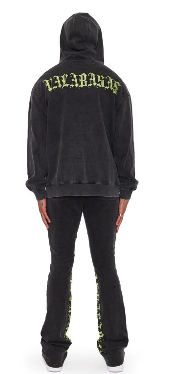 Valabasas The World Fleece Set Black/Green
