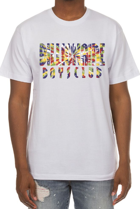 Billionaire Boys Club Straight Dye SS Tee White