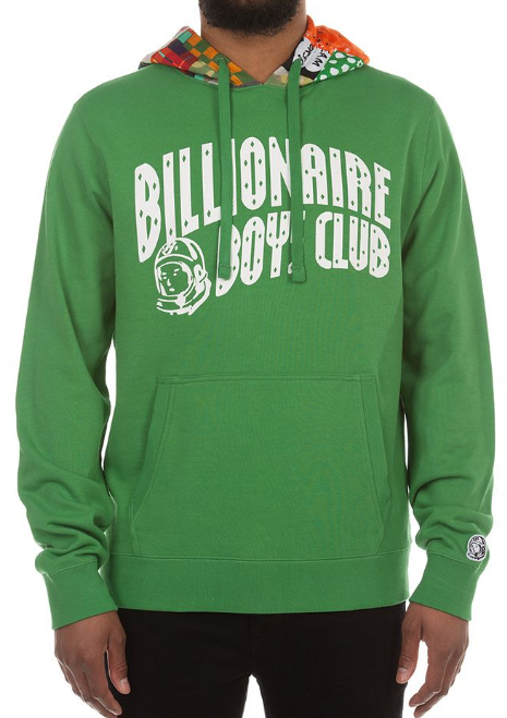 Billionaire Boys Club Patch Popover Hoodie Green