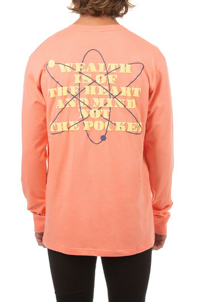 Billionaire Boys Club Wealth Ls Tee Pink
