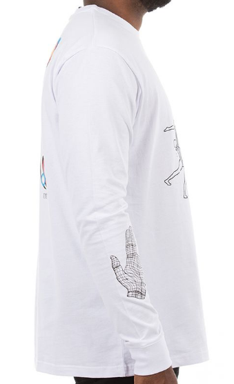 Billionaire Boys Club Moon Salutations Ls Tee White