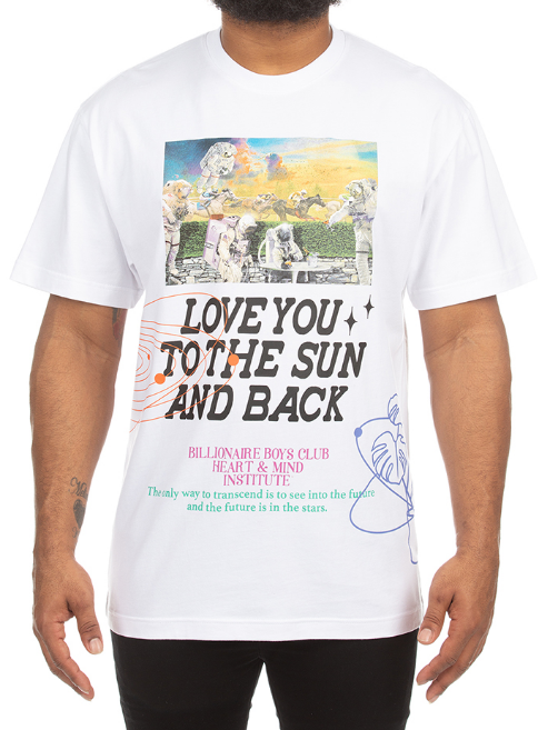 Billionaire Boys Club Sunflare SS Tee White