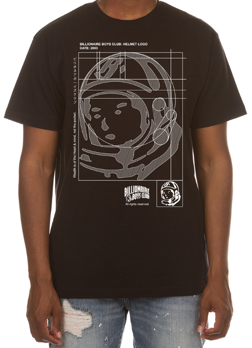 Billionaire Boys Club Blueprint SS Tee