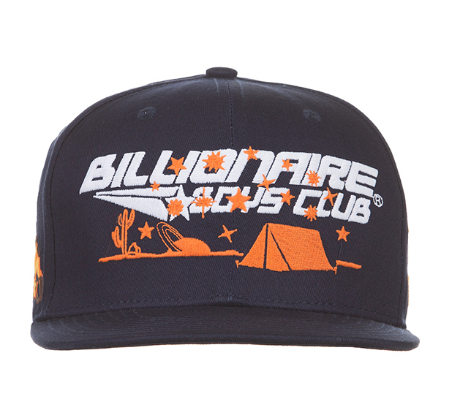 Billionaire Boys Club Yellowstone Snapback Hat Navy Blazer