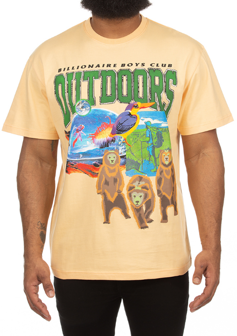 Billionaire Boys Club Outdoors SS Tee New Wheat