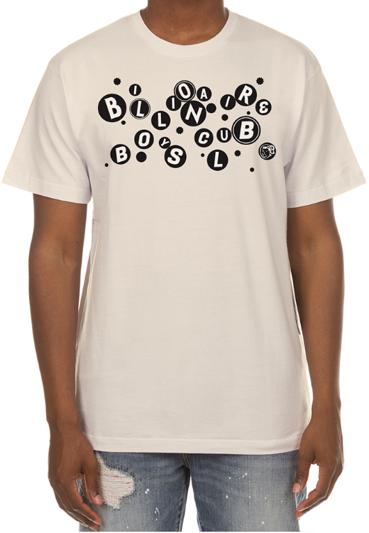 Billionaire Boys Club Number SS Tee Gardenia