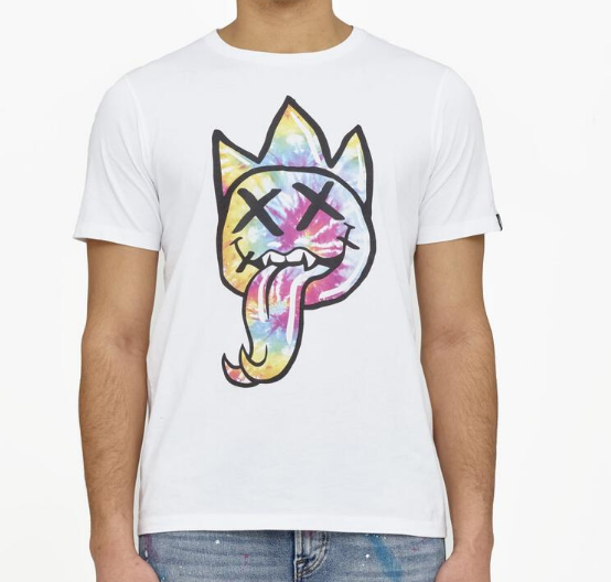Cult Of Individuality Tie Dye Tongue Tee