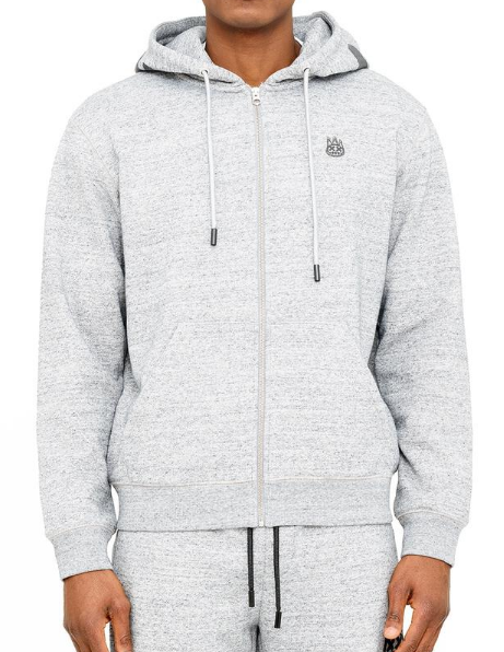 Cult Of Individuality Zip Hoody Heather Grey