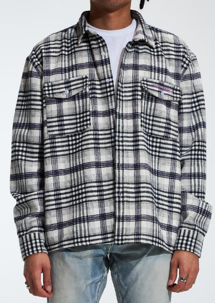 Diet Starts Monday Biker Flannel