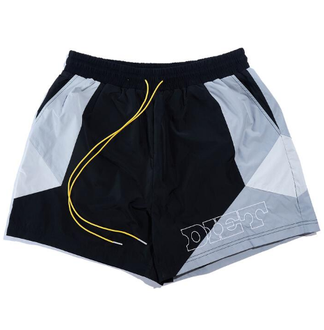 Diet Starts Monday Panel Shorts Black