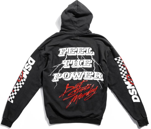 Diet Starts Monday Feel the Power Hoodie
