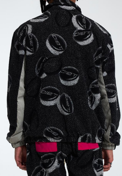Diet Starts Monday Fleece All Over Puffer