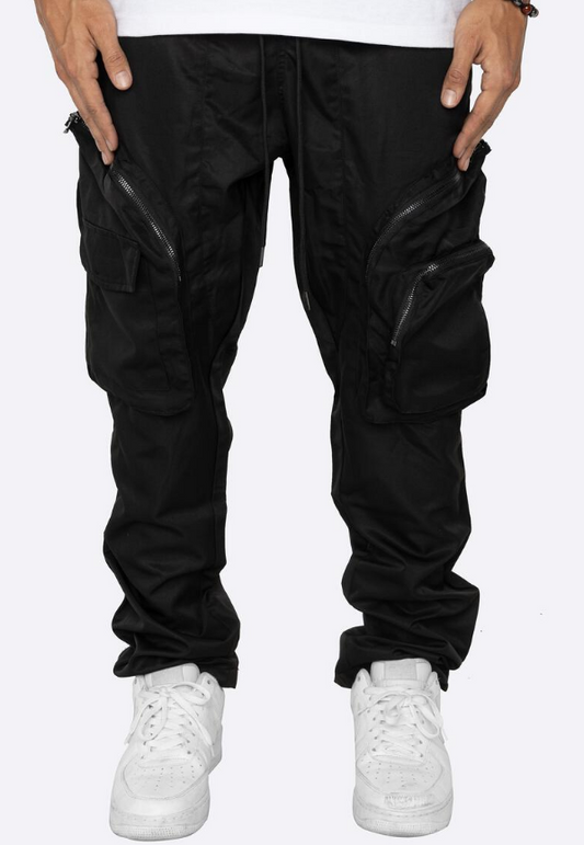 Eptm Bomber Cargo Pants Black