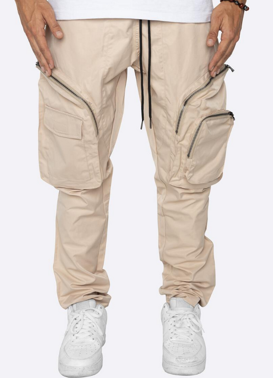 Eptm Bomber Cargo Pants Khaki