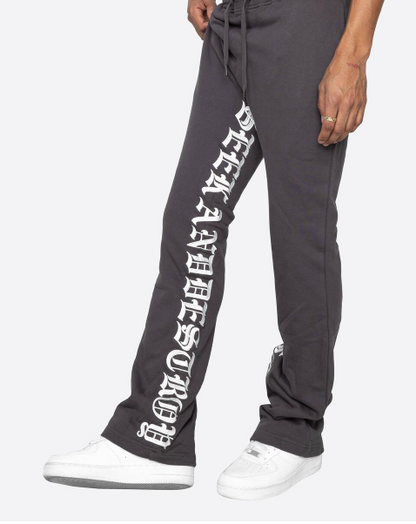 EPTM S&D Flare Sweatpants Smoke Grey