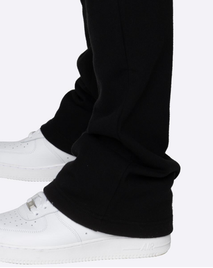 EPTM French Terry Flare Sweatpants Black
