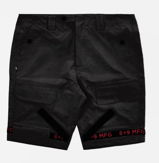 8 & 9 Strapped Up Shorts Rip Stop Bred