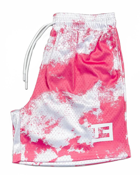 The Edition Brand TE Dye Shorts Pink/White