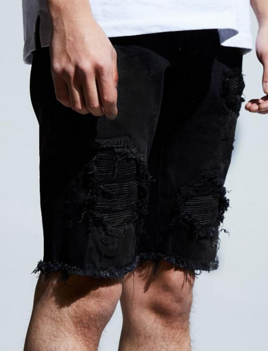 Embellish Spencer Rip & Repair Shorts