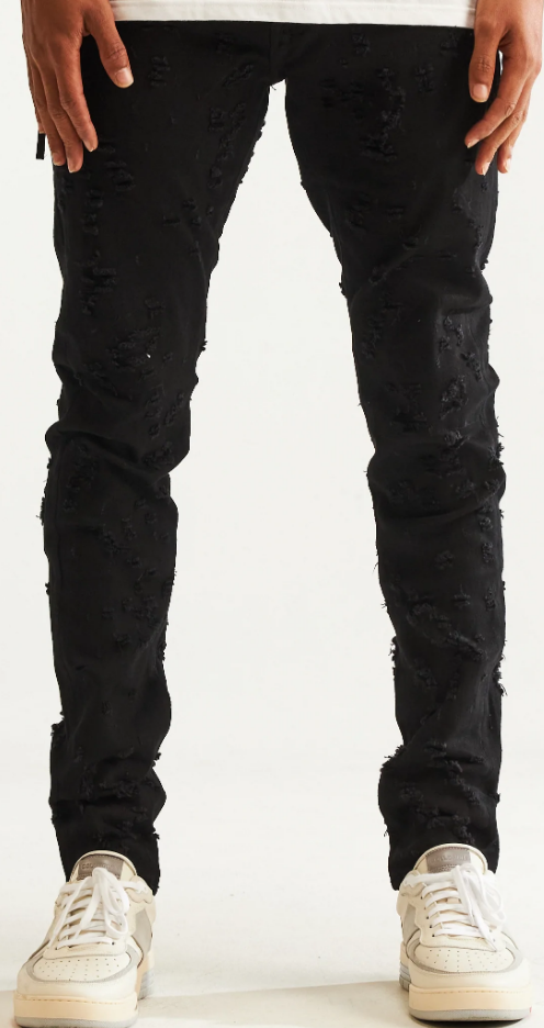 Embellish Owen Black Denim