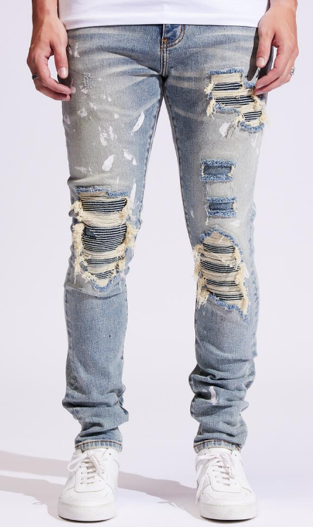 Embellish Dale Rip & Repair Denim