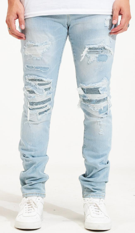 Embellish Mav Rip & Repair Denim