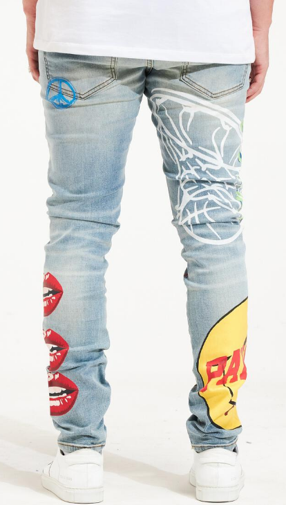 Embellish Peace Denim