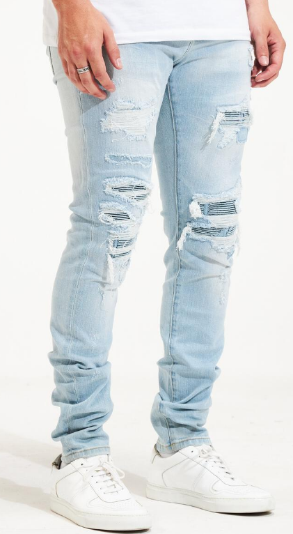 Embellish Mav Rip & Repair Denim