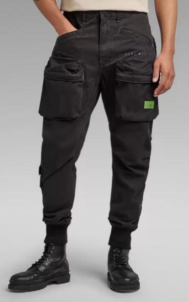 G-Star Raw Relaxed Tapered Cargo Pants Dark Black
