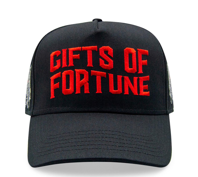 Gift Of Fortune Black Widow Trucker Black/Red