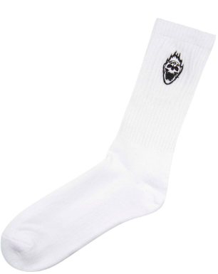 Gift Of Fortune Flamming Socks White