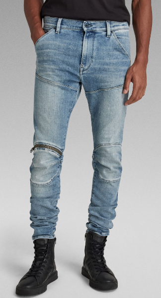 G-Star Raw 5620 3D Zip Knee Skinny
