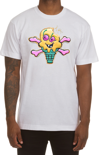 Icecream Cookie SS Tee White