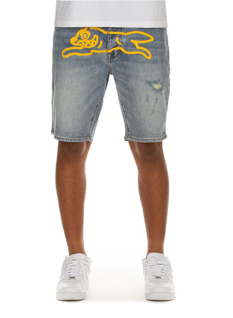 Icecream Yellow Dog Jean Short