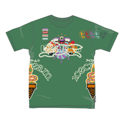 Icecream Zorlac SS Knit Hedge Green