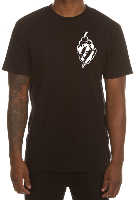 Icecream Face off SS Tee Black