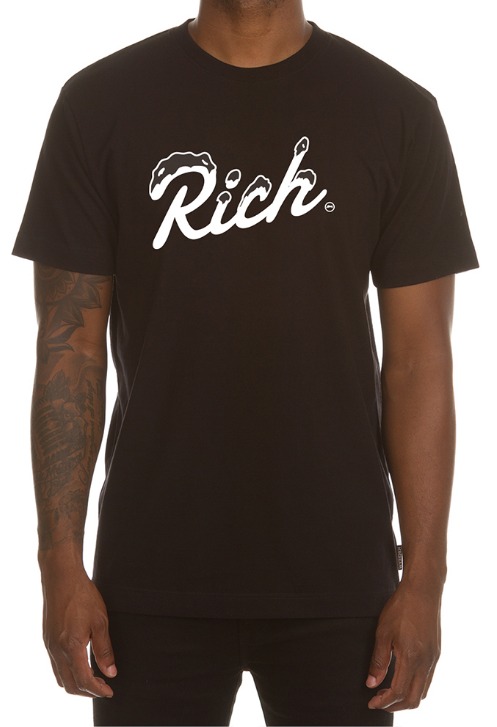 Icecream Rich SS Tee Black