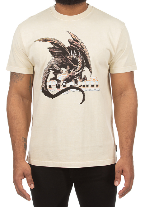 Icecream Fire Drake SS Tee Antique White