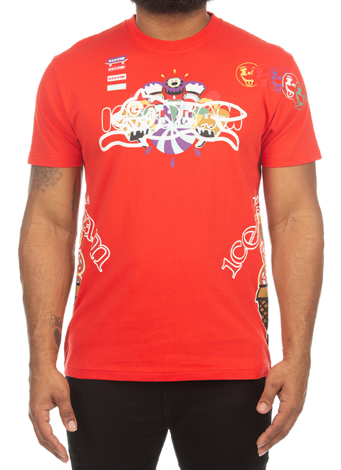 Icecream Zorlac SS Knit Tomato Red
