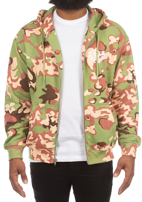 Icecream Zip Through Hoodie