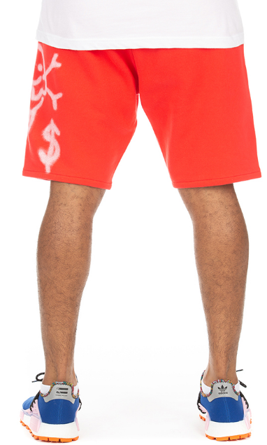 Icecream Marker Shorts Rococco Red