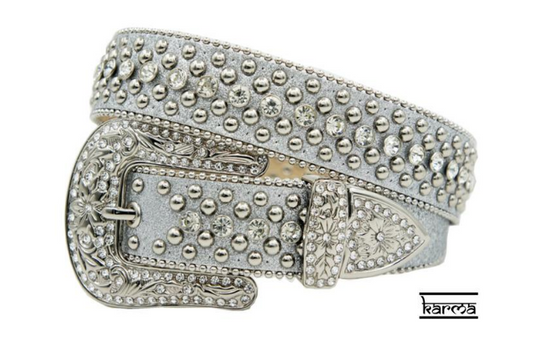 Karma Belts Rhinestone (Silver)