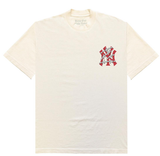 KOFL New York Oversized Tee Cream