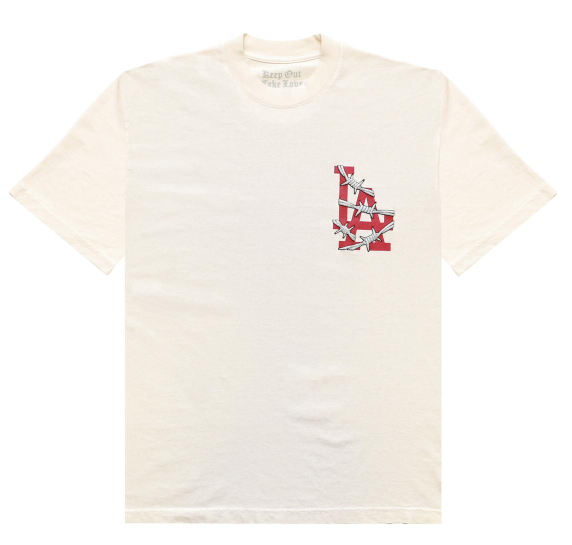 KOFL Los Angeles Oversized Tee Cream