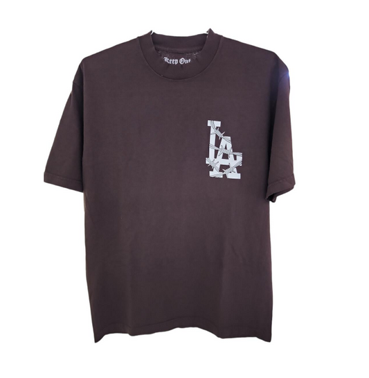 KOFL Los Angeles Over Sized Tee Brown