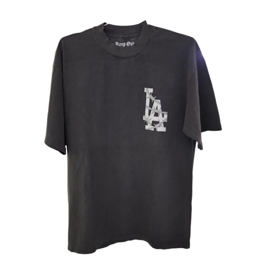 KOFL Los Angeles Over Sized Tee Ash Black